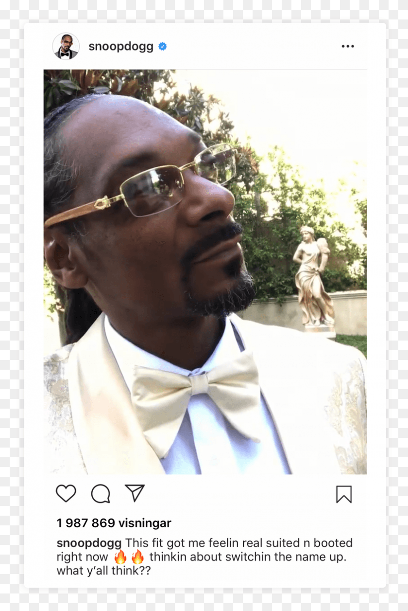 785x1204 Snoop Mock 1 Photo Caption, Face, Person, Sunglasses HD PNG Download