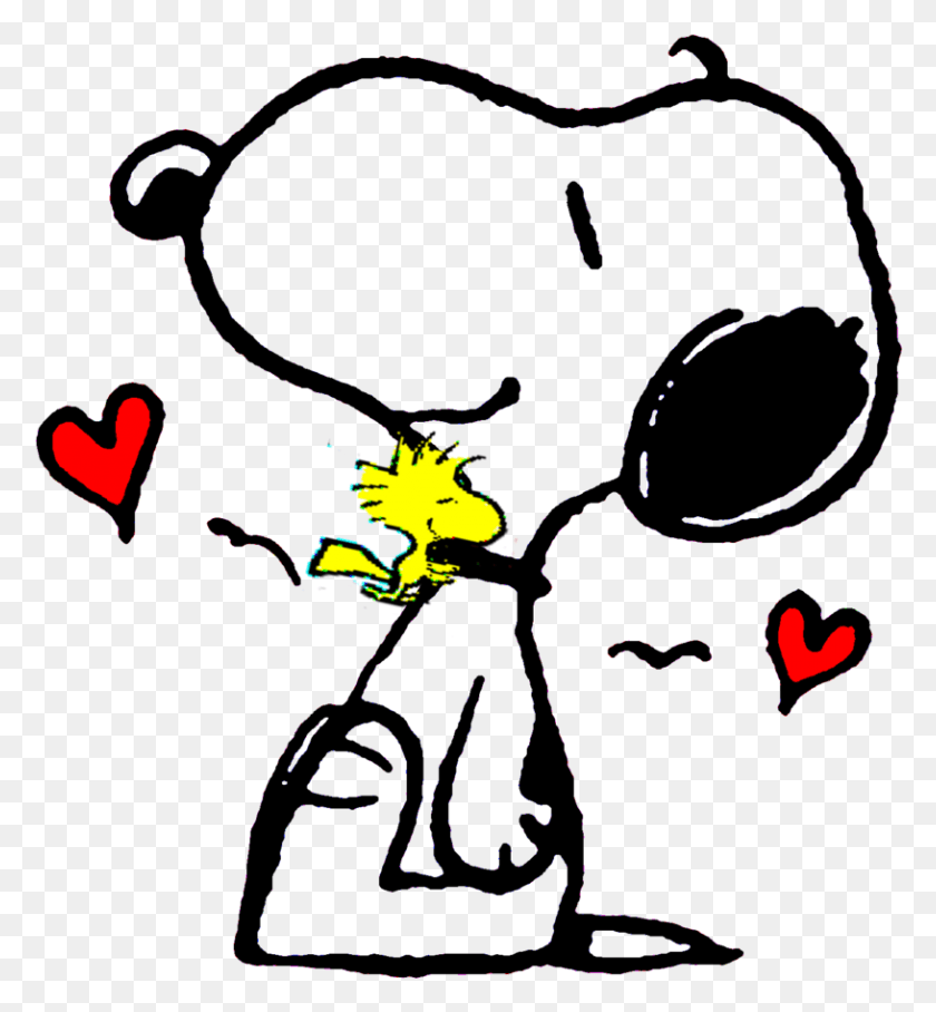 815x887 Descargar Png Snoopy Amor Feliz Día De Los Abuelos Snoopy, Graphics, Persona Hd Png