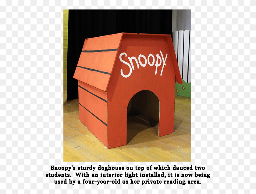 541x575 Snoopy Dog House Prop, Den, Box, Kennel HD PNG Download