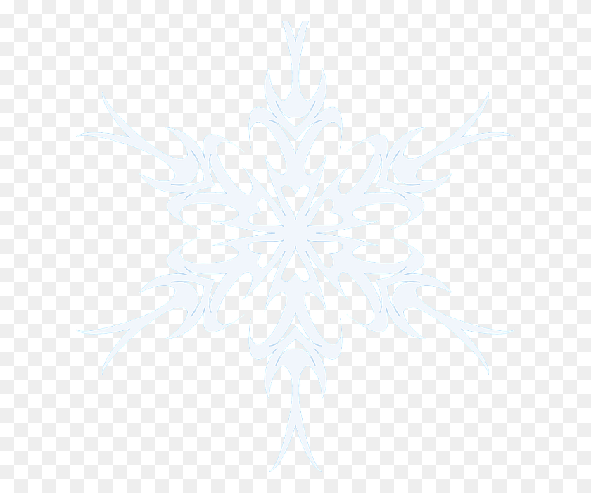 624x640 Снежный Эффект, Снежинка, Крест, Символ Hd Png Скачать