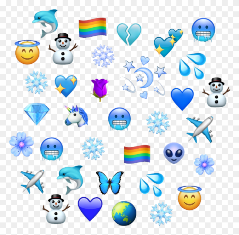 933x915 Snow Emojis Picsart Edit Tumblr, Rug, Logo, Symbol HD PNG Download