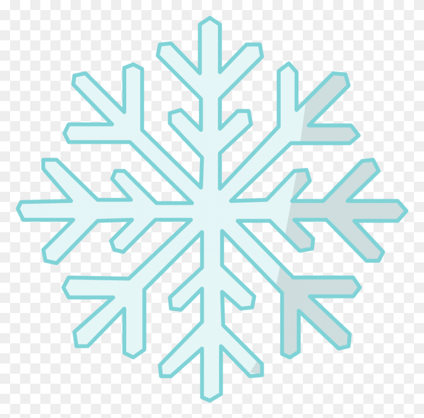 844x832 Snow Flake Icon, Cross, Symbol, Snowflake HD PNG Download