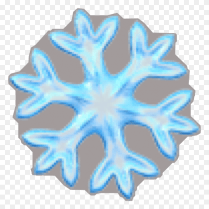1024x1022 Снежинка Снежинка Emoji Schneeflocke Blue Freetoedit Stencil Hd Png Скачать