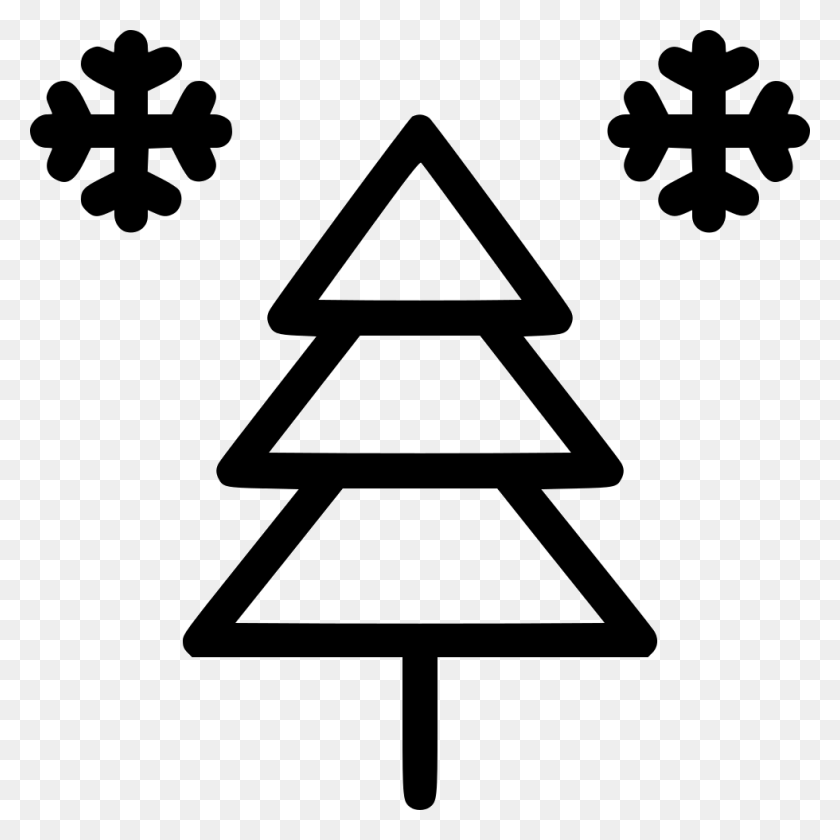 980x980 Snow Tree Xmas Comments Transparent Christmas Tree Icon, Triangle, Symbol, Lamp HD PNG Download