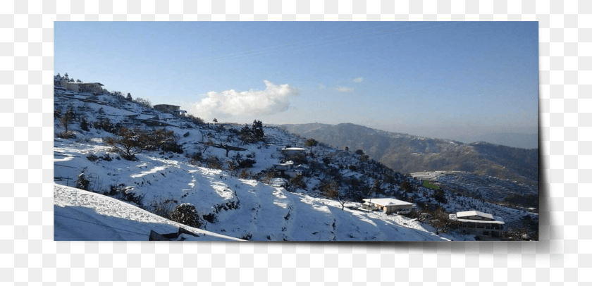 1280x569 Snow View Hill Town Snow, Mountain, Outdoors, Nature HD PNG Download