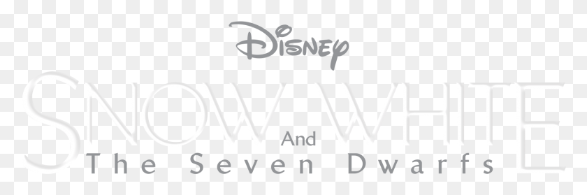 1833x515 Snow White And The Seven Dwarfs Disney Channel, Text, Word, Alphabet HD PNG Download