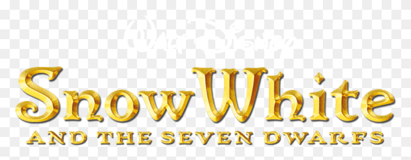 1281x439 Snow White And The Seven Dwarfs Snow White, Text, Alphabet, Word HD PNG Download
