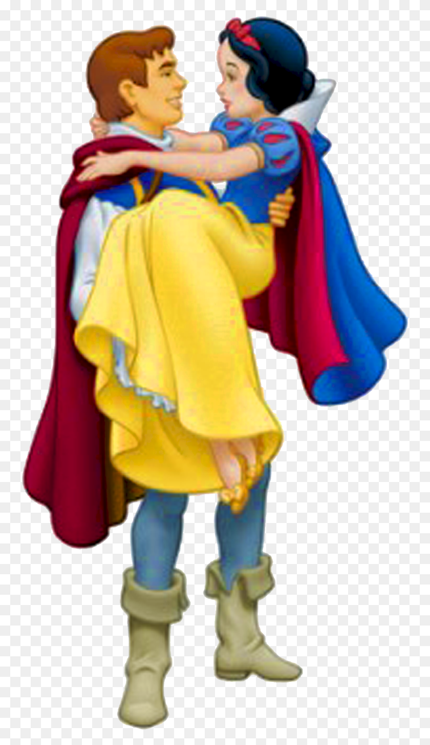 758x1393 Snow White Prince And Dwarfs Clipart Princess Snow White And Prince Charming, Clothing, Apparel, Cape HD PNG Download