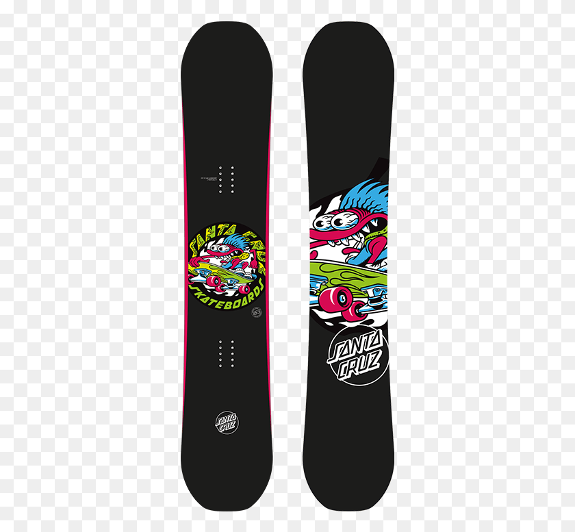313x717 Snowboards Santa Cruz Snowboard 2019, Label, Text, Mobile Phone HD PNG Download