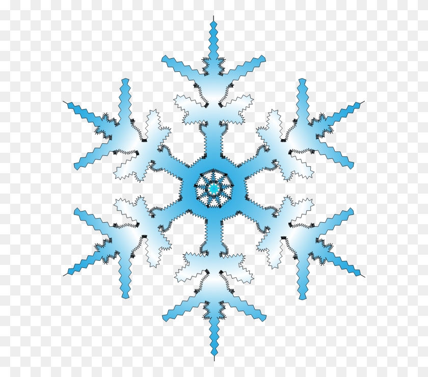 594x680 Snowflake Background Clip Art Flocon Transparent, Pattern, Ornament, Rug HD PNG Download