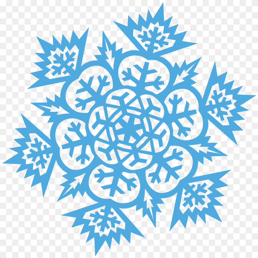 Snowflake Clipart, Nature, Outdoors, Pattern, Snow Sticker PNG