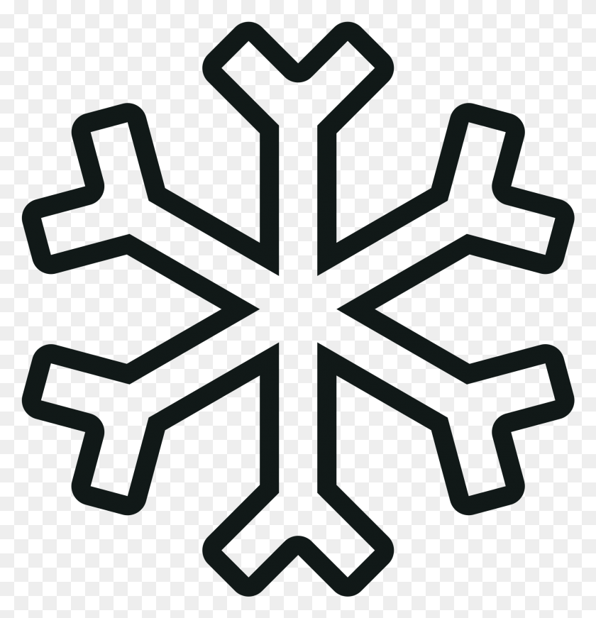 1805x1877 Snowflake Clipart Outline Xigkkle5t Snowflake Coloring Pages For Kids, Cross, Symbol, Pattern HD PNG Download