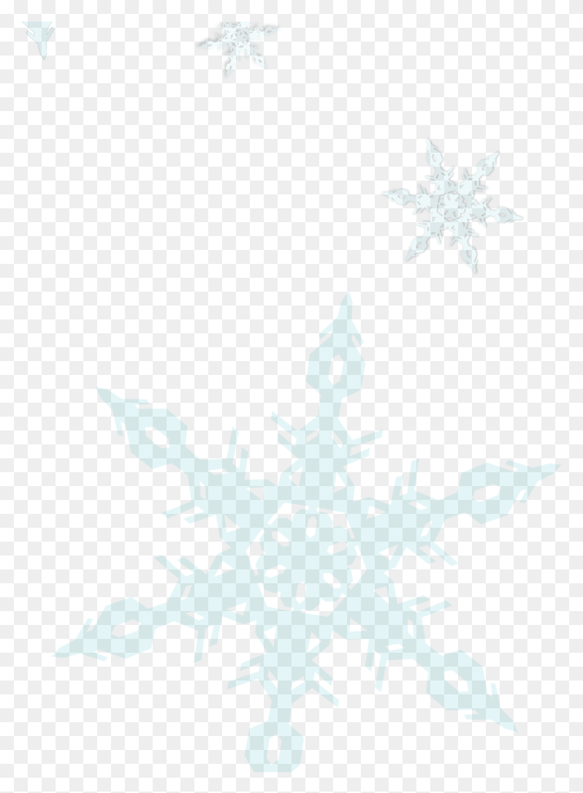 793x1101 Snowflake Clipart Trail Illustration, Poster, Advertisement, Pattern HD PNG Download