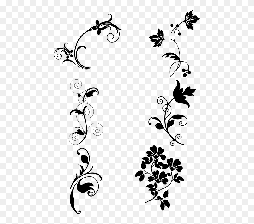 489x683 Snowflake Corner Cliparts 13 Buy Clip Art Dxf Files Flower Dxf Free, Gray, World Of Warcraft HD PNG Download