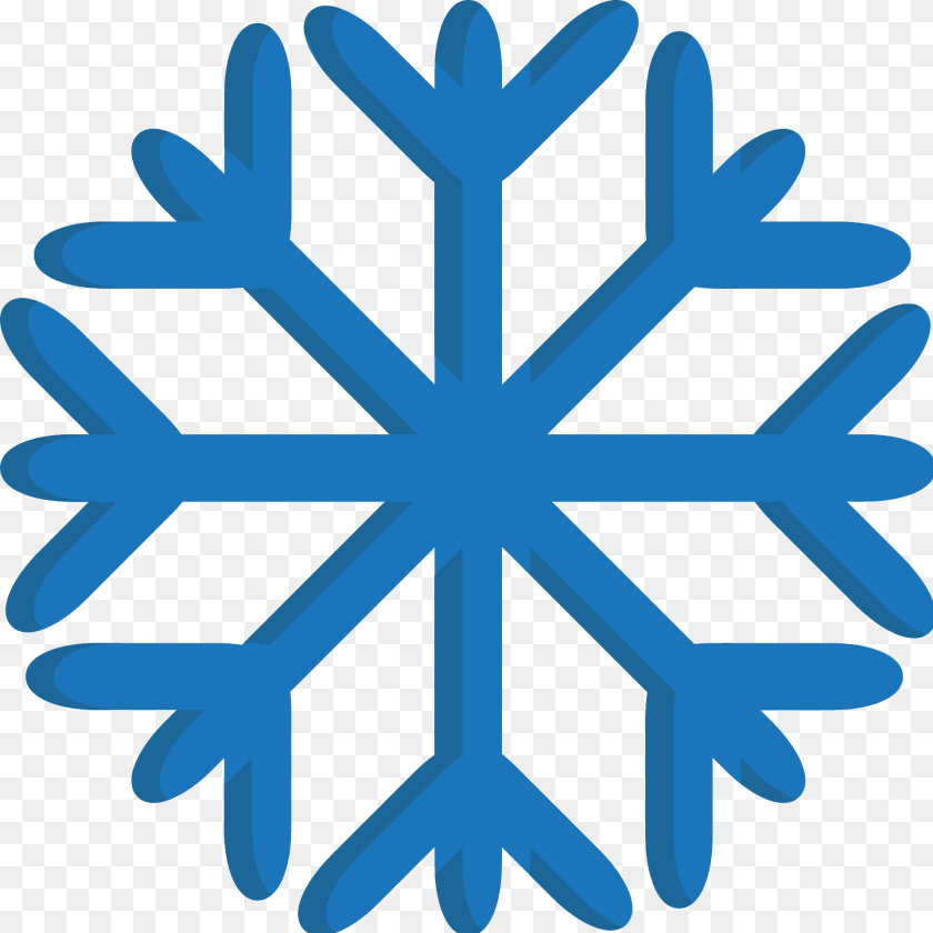 Snowflake Emoji Clipart, Nature, Outdoors, Snow Transparent PNG