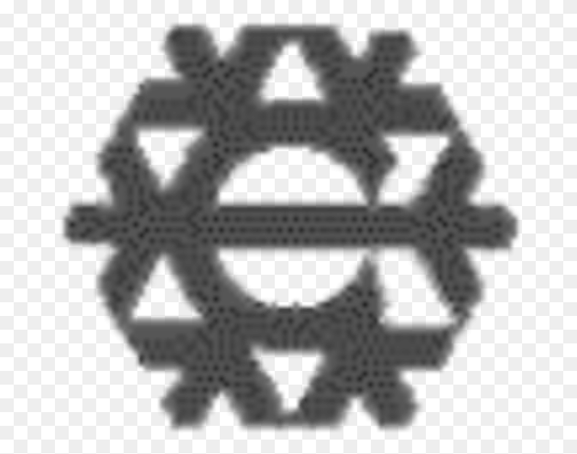 679x601 Snowflake Minimalist, Symbol, Star Symbol, Emblem HD PNG Download