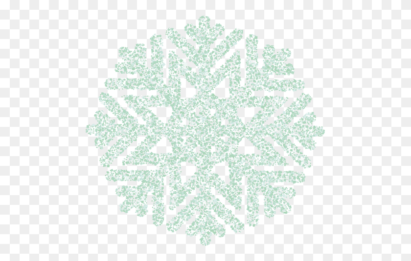 491x475 Snowflake Transparent Image Flocon De Noel Rouge, Rug, Lace HD PNG Download