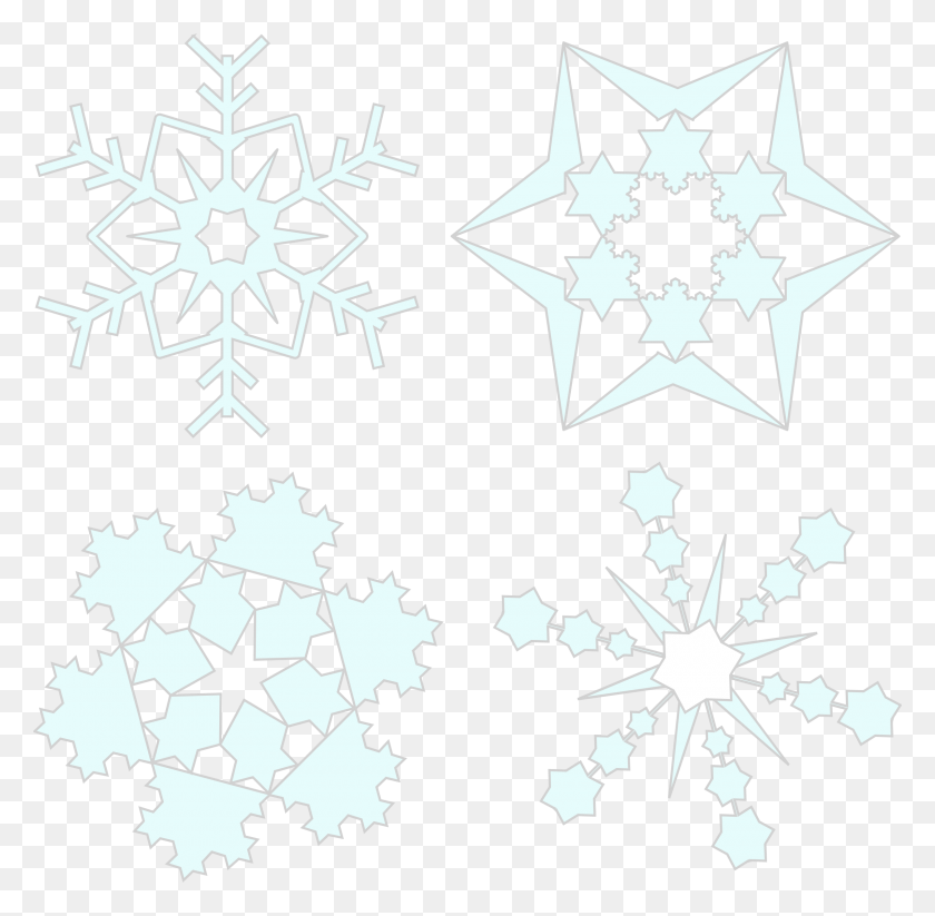 2400x2348 Snowflakes Arvin61r58 Star, Snowflake, Symbol, Pattern HD PNG Download