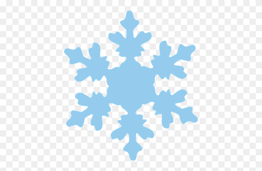 437x491 Snowflakes Clipart Crystal Snowflake Vectors Free, Poster, Advertisement, Ornament HD PNG Download