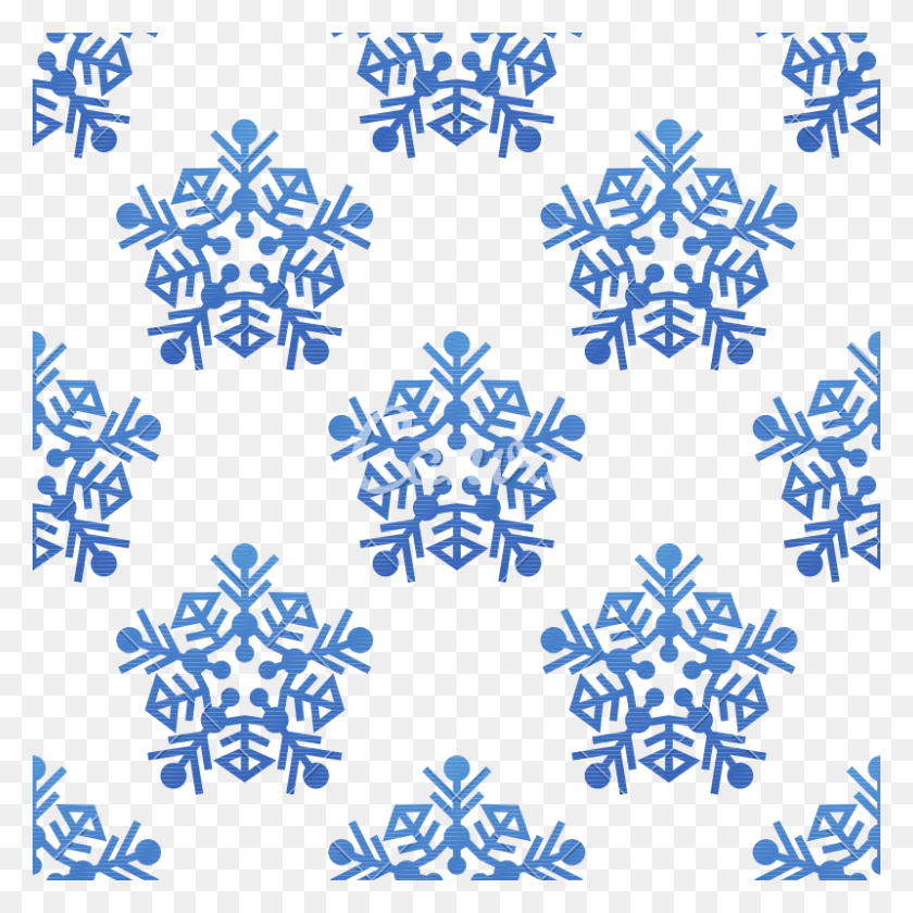800x800 Snowflakes Icons By Canva Snowflake, Pattern HD PNG Download