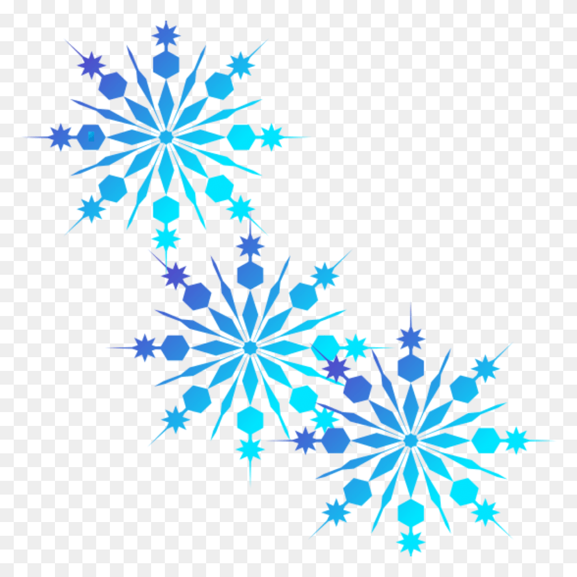 1024x1024 Snowflakes Picture Black And Transparent Background Snowflake Clipart, Chandelier, Lamp, Pattern HD PNG Download