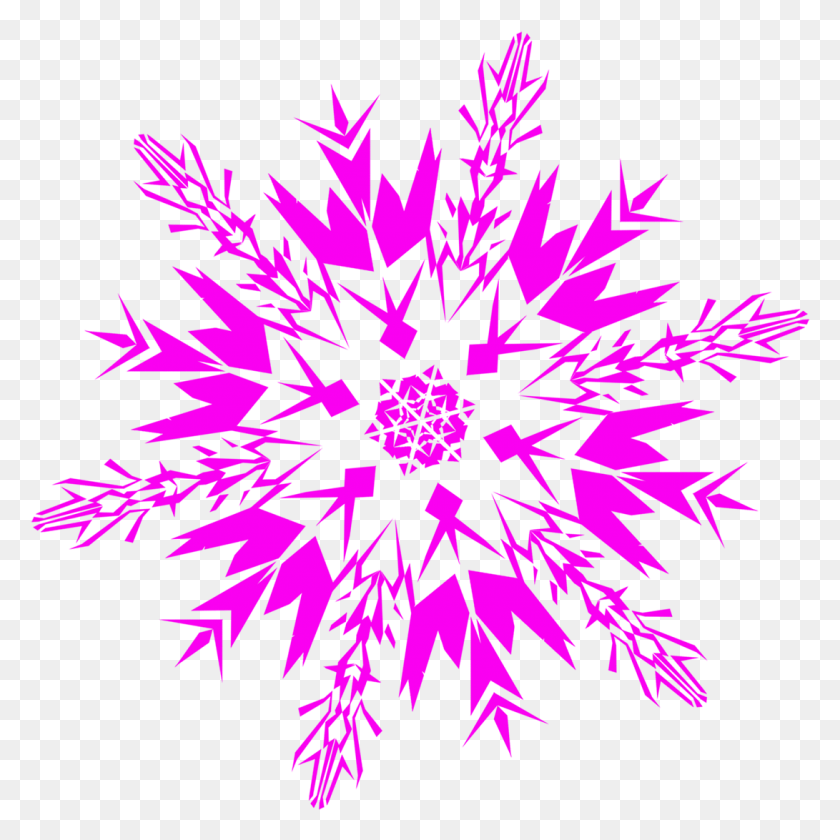 1091x1091 Snowflakes Transparent Image Pink Electricity, Purple, Light, Pattern HD PNG Download