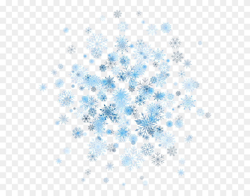 586x600 Los Copos De Nieve Png / Copo De Nieve Hd Png