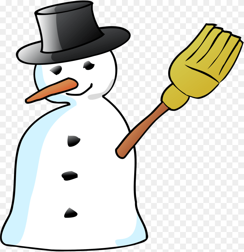 1855x1920 Snowman Clipart, Nature, Outdoors, Winter, Snow PNG
