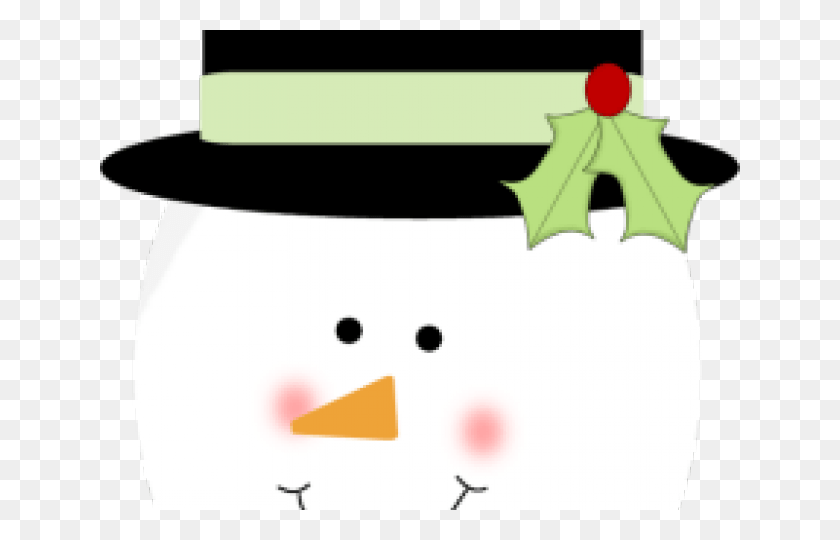 640x480 Snowman Clipart Hat Cartoon, Plant, Leaf, Symbol HD PNG Download