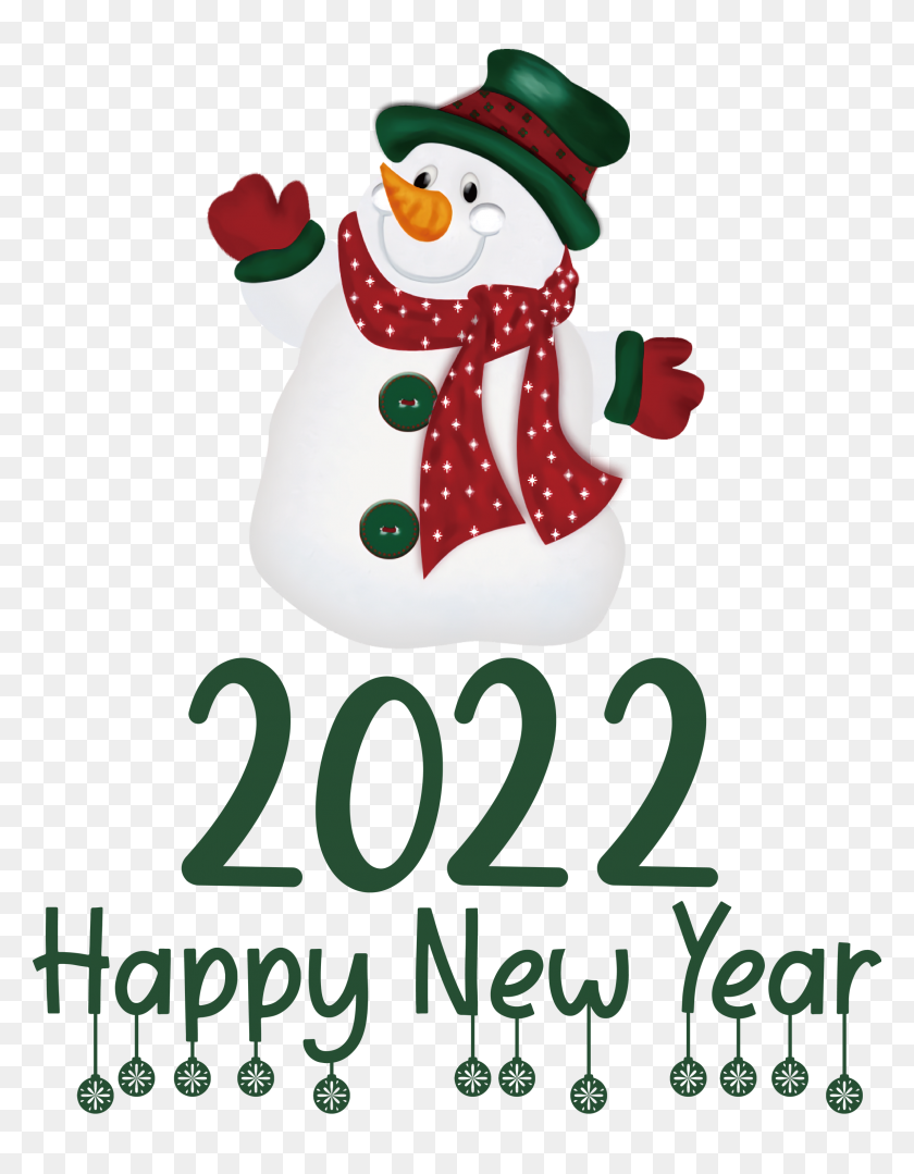 2296x3000 Snowman Happy New Year 2022, Nature, Outdoors, Snow HD PNG Download