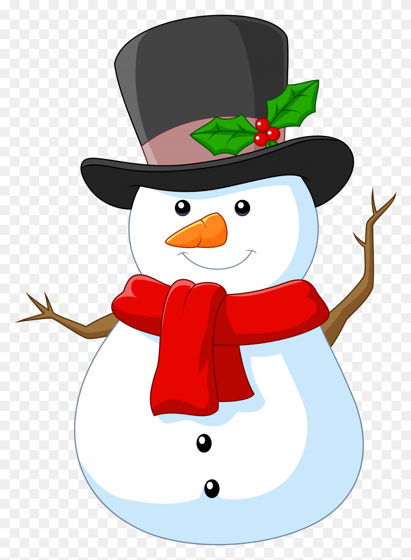 4443x6183 Snowman Image De Nieve Animados, Nature, Outdoors, Snow HD PNG Download