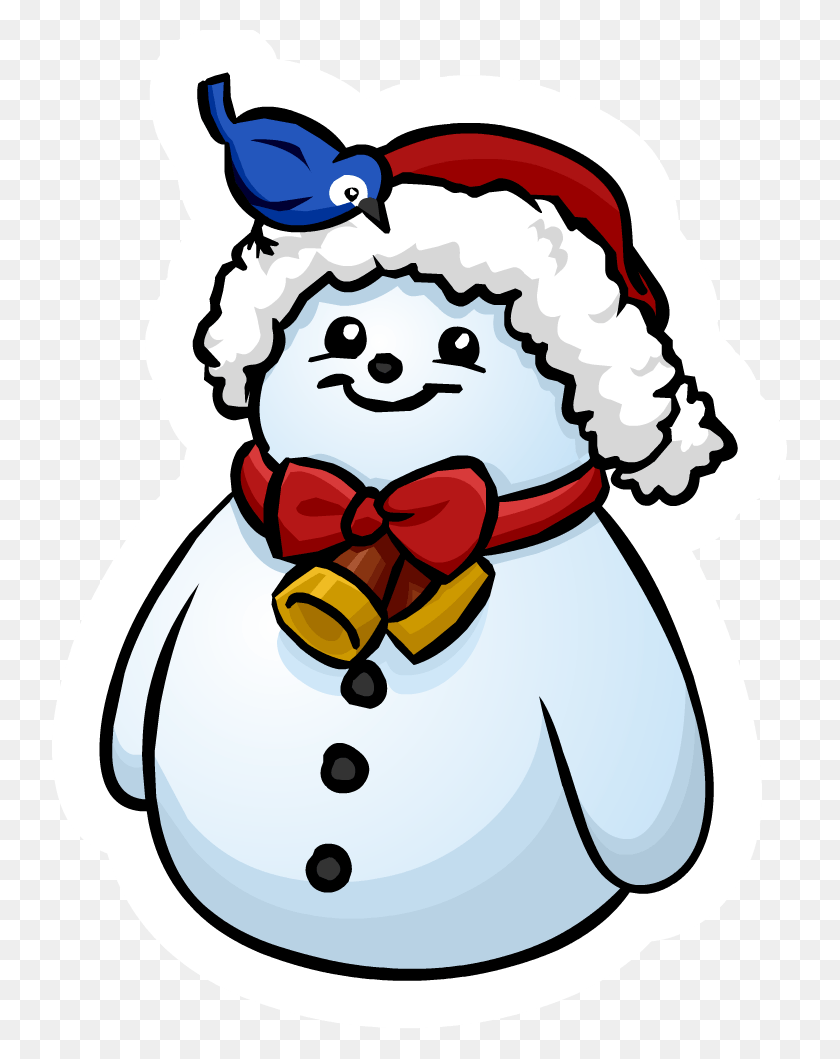 735x999 Snowman Pin Holiday Party Club Penguin Holiday Party, Nature, Outdoors, Snow HD PNG Download