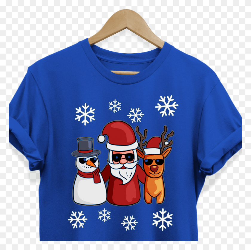 1903x1903 Snowman Santa Reindeer Tee Shirt For Men Women Boys Zelda Breath Of The Wild Shirt, Clothing, Apparel, Sunglasses HD PNG Download