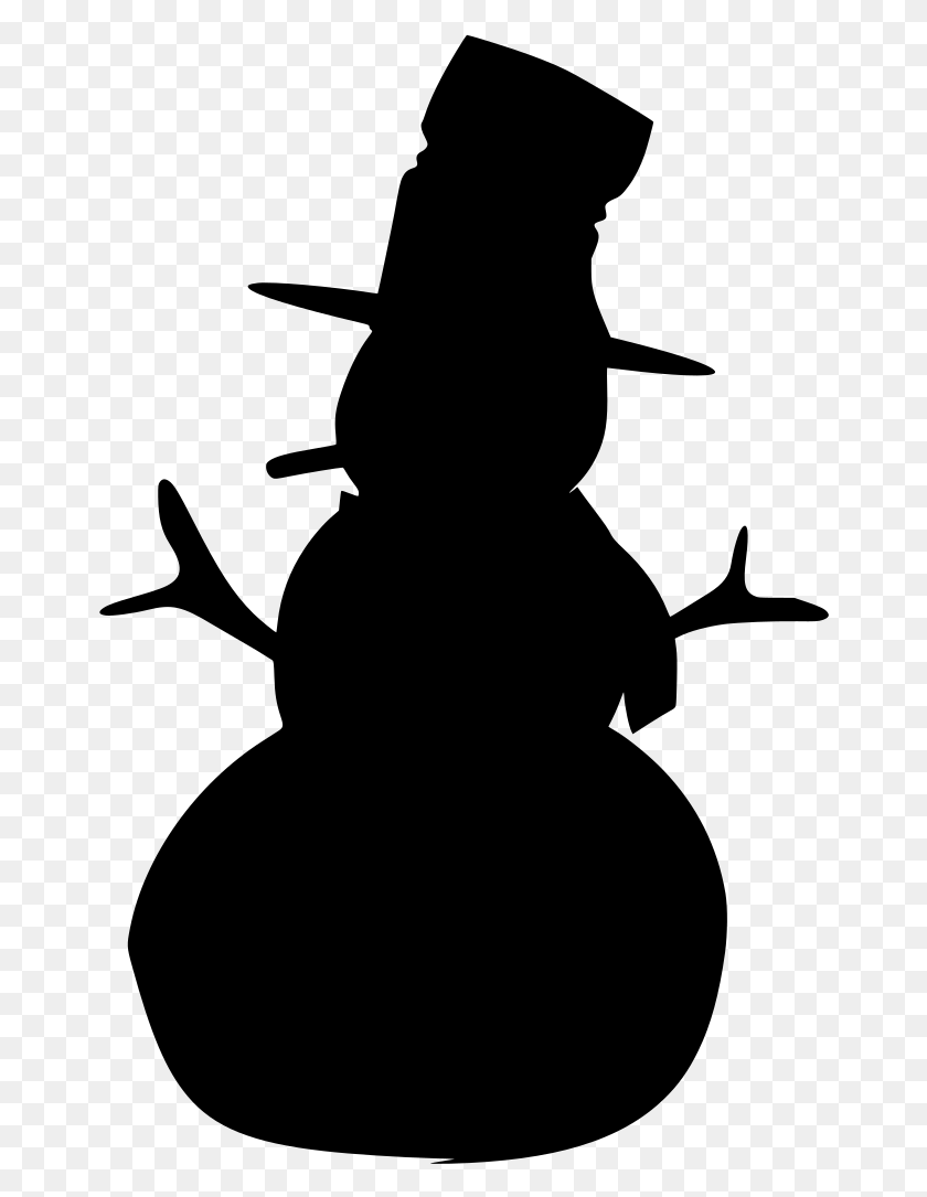 662x1025 Snowman Silhouette Clip Art, Gray, World Of Warcraft HD PNG Download