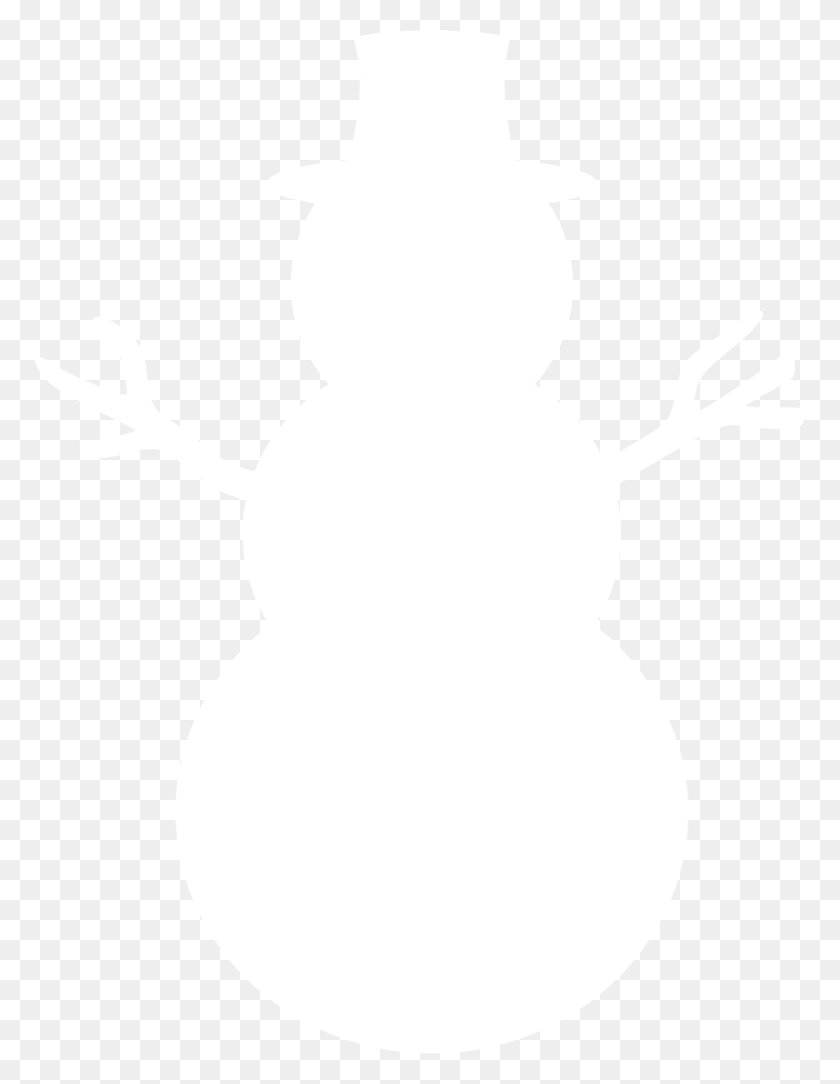 770x1024 Snowman Silhouette Illustration, Nature, Outdoors, Snow HD PNG Download