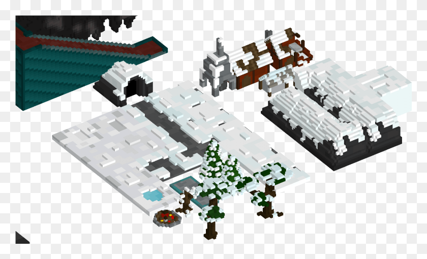 1429x825 Snowy Mountain World, Toy, Game, Minecraft HD PNG Download