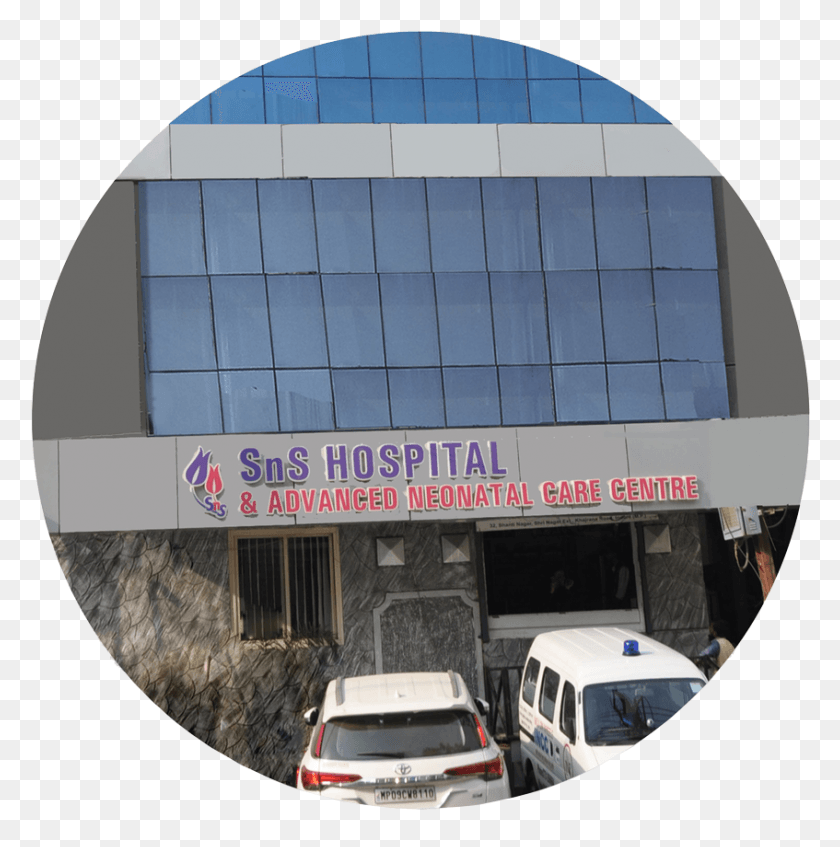 847x855 Sns Hospital And Advanced Neonatal Care Center Indore Dr Jafar Khan Indore, Coche, Vehículo, Transporte Hd Png