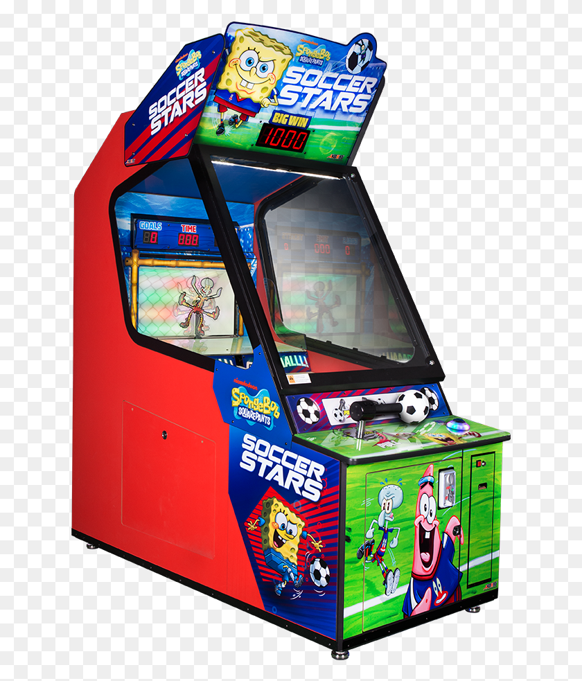 635x923 Descargar Pngsns Spongebob Soccer Redemption Game, Arcade Game Machine, Teléfono, Teléfono Hd Png