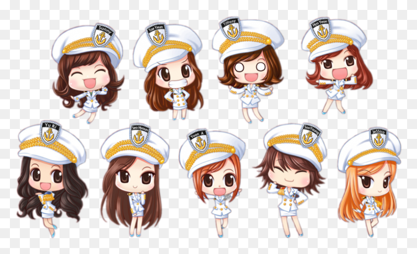 794x461 Snsd Cartoon, Doll, Toy, Person HD PNG Download