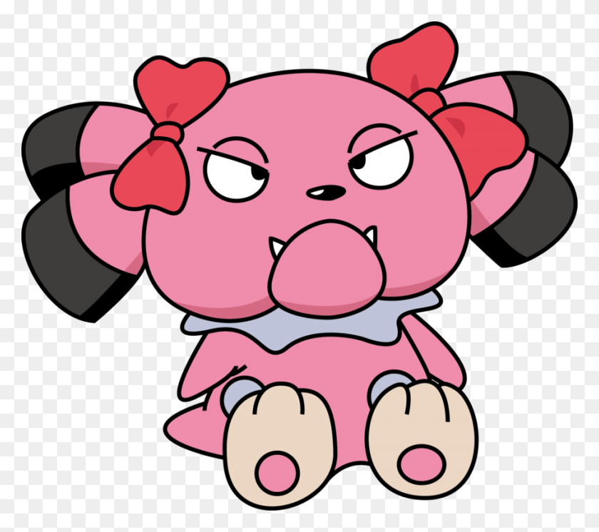 900x792 Snubbull Pokemon, Plush, Toy HD PNG Download