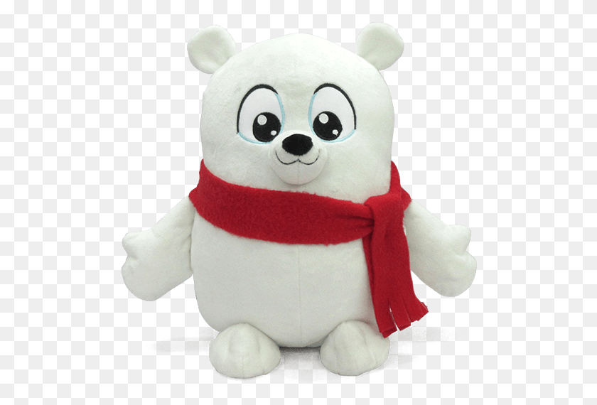 502x510 Snuggle N Hug Polarbear Plush 650 Snuggle N Hug Plush, Toy, Snowman, Winter HD PNG Download