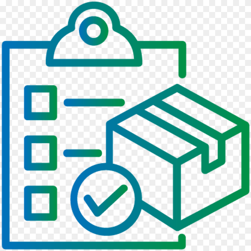 1065x1062 So Buffer Forecast Orders Delivery Note Icon, Light PNG