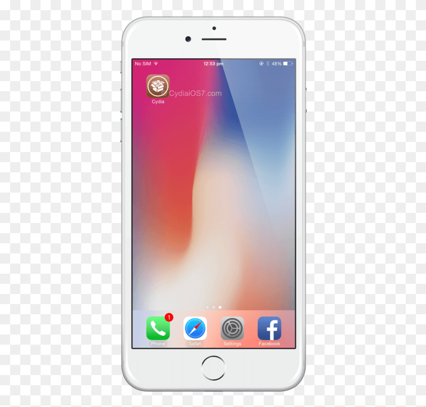 370x743 So Came Back To Home Screen Your Device Will See The Cydia, Mobile Phone, Phone, Electronics HD PNG Download