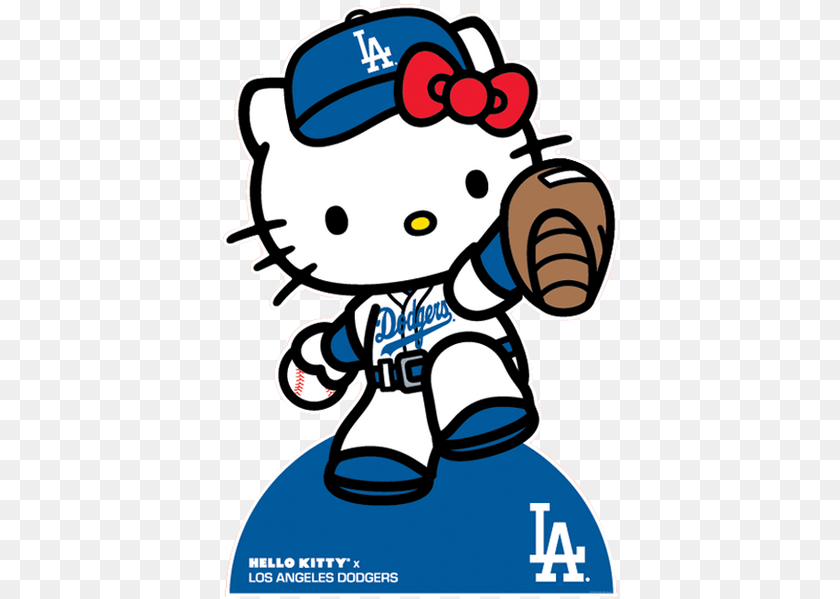 So Cute Quotdodgers Hello Kitty Dodgers, Advertisement, Ammunition, Grenade, Weapon Transparent PNG