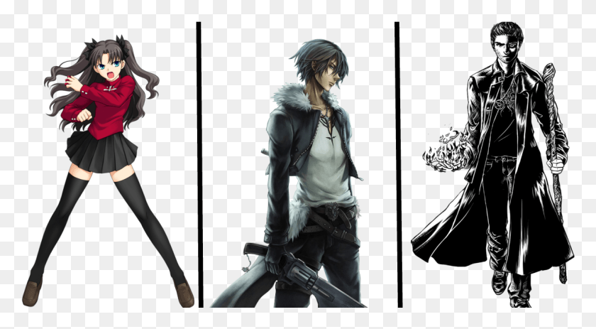 1161x601 So Decided To Make This Topic So That Me And A Couple Final Fantasy 8 Squall Leonhart, Person, Human, Ninja HD PNG Download