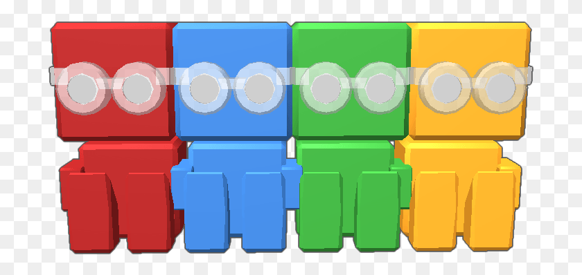 701x338 So Here It Is The Gang Beasts Characters Pack, Robot, Electronics HD PNG Download
