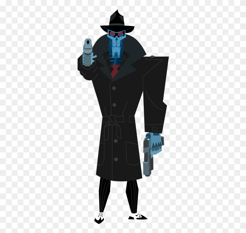 314x735 So I Was Watching Samurai Jack The Other Day And Well Personajes Samurai Jack, Clothing, Apparel, Overcoat HD PNG Download