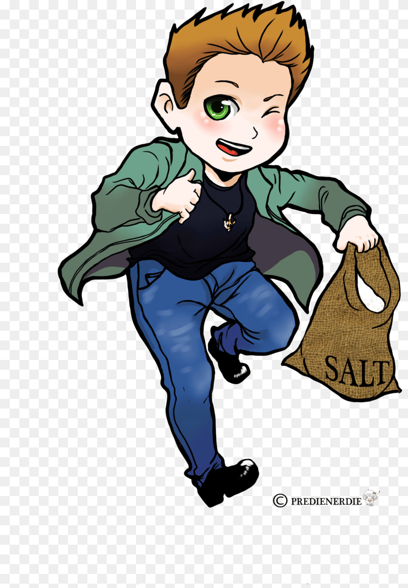 818x1209 So Lately Drawing Supernatural All In My Sketchbook Dean Winchester Fanart Chibi, Baby, Person, Publication, Book Transparent PNG