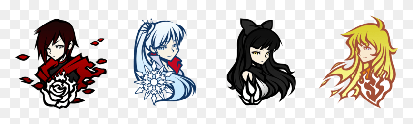 1387x344 So Many People Have Been Asking Me To Make High Res Rwby, Manga, Comics, Book HD PNG Download