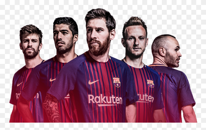 818x492 So Paulo Junho De 2017 A Lista Anual Dos Clubes De Barcelona Team, Face, Person, Human HD PNG Download